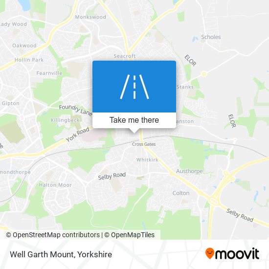 Well Garth Mount map