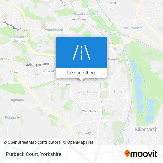 Purbeck Court map