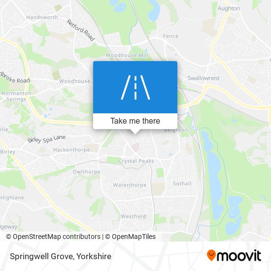 Springwell Grove map
