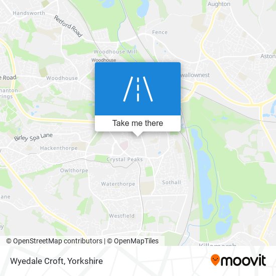 Wyedale Croft map