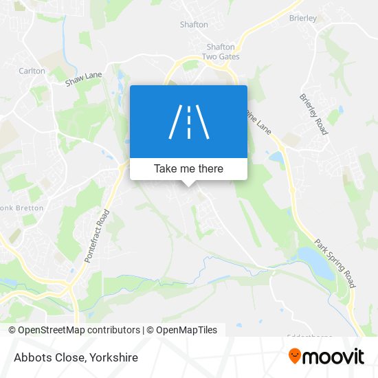 Abbots Close map