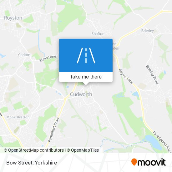 Bow Street map