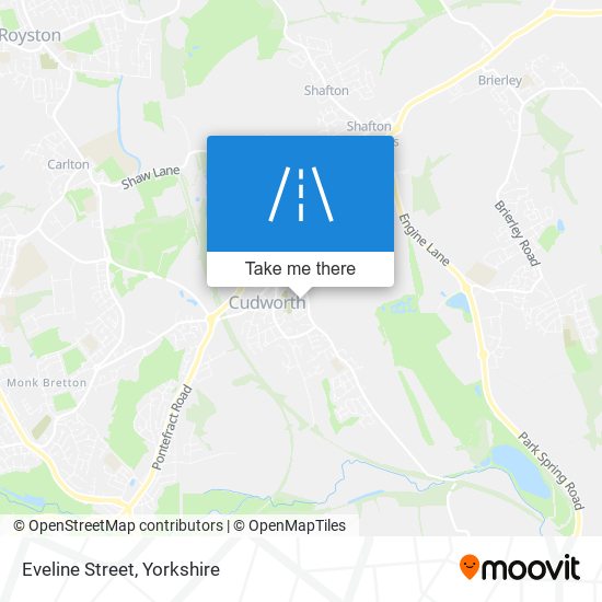 Eveline Street map