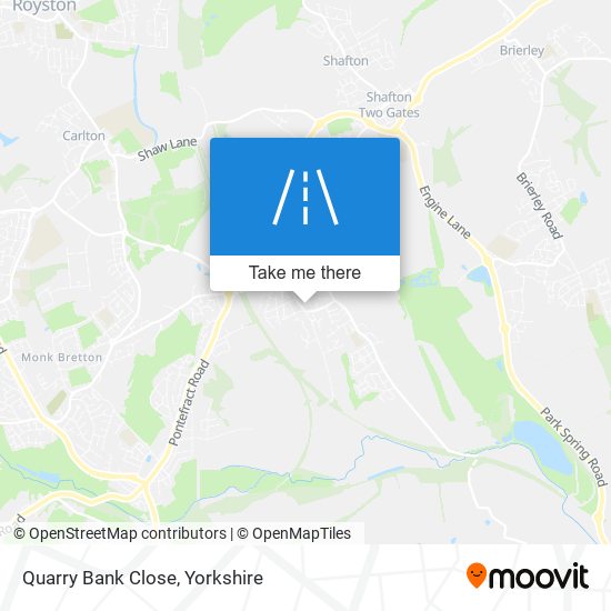 Quarry Bank Close map