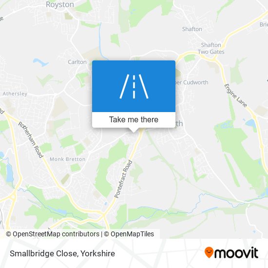 Smallbridge Close map