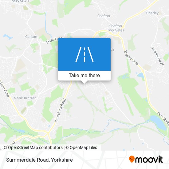 Summerdale Road map