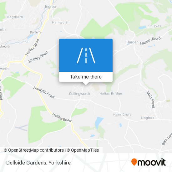 Dellside Gardens map