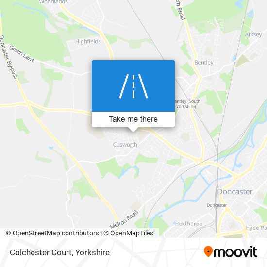Colchester Court map