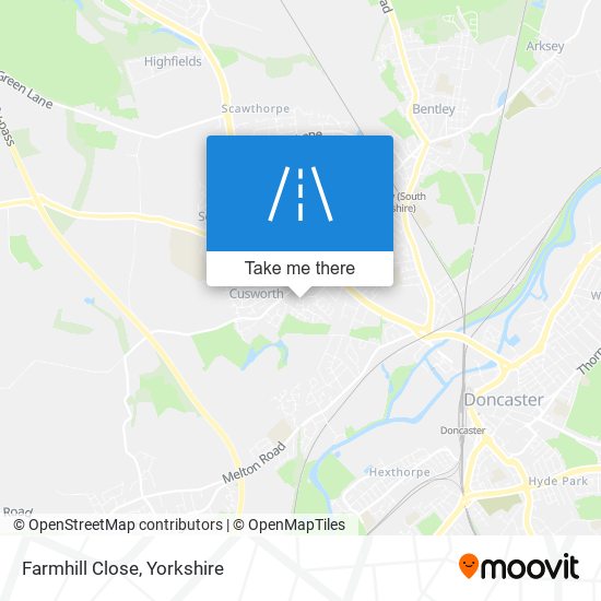 Farmhill Close map