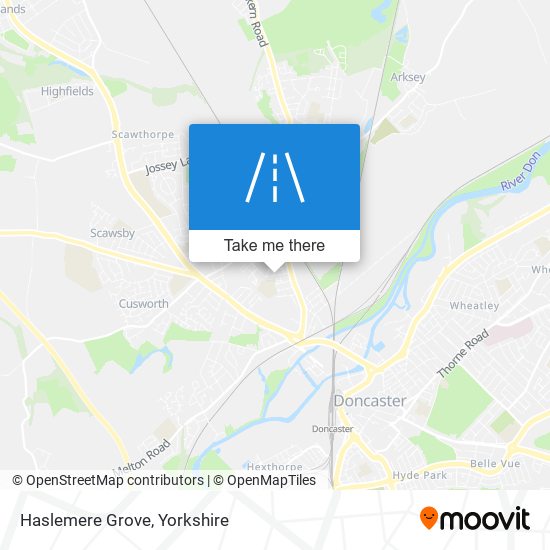 Haslemere Grove map