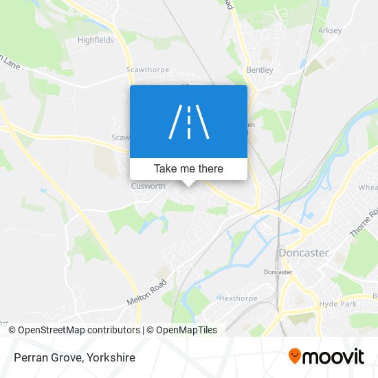 Perran Grove map