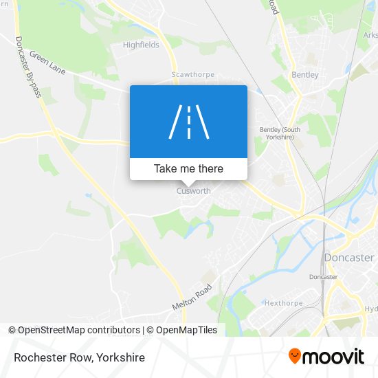 Rochester Row map