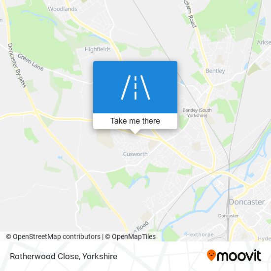 Rotherwood Close map