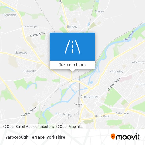 Yarborough Terrace map