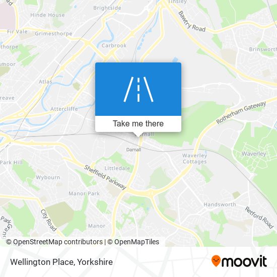 Wellington Place map