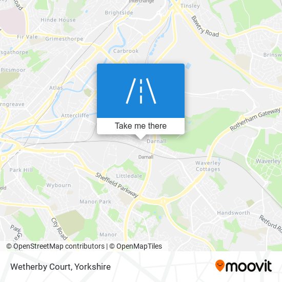 Wetherby Court map