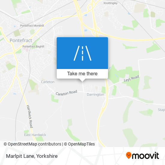 Marlpit Lane map