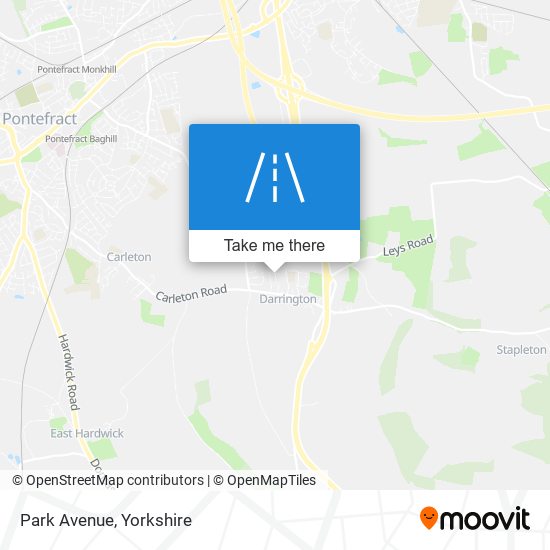 Park Avenue map
