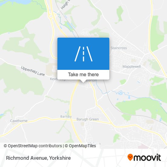 Richmond Avenue map