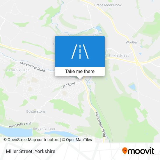 Miller Street map