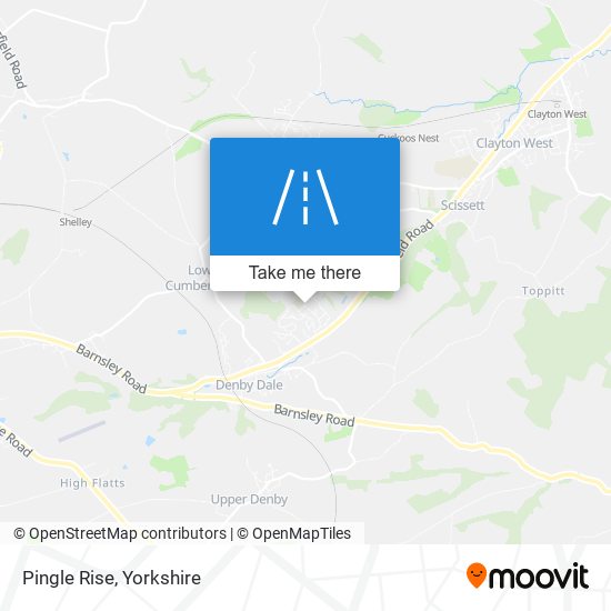 Pingle Rise map