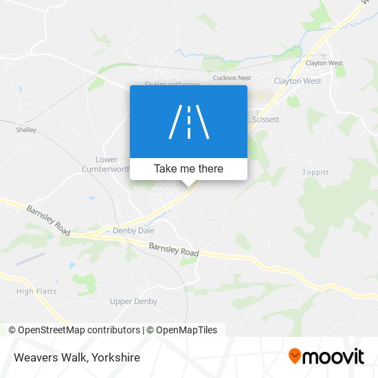 Weavers Walk map