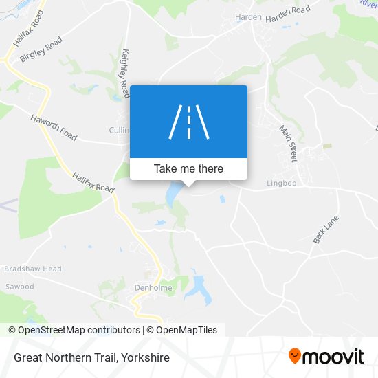 Great Northern Trail map