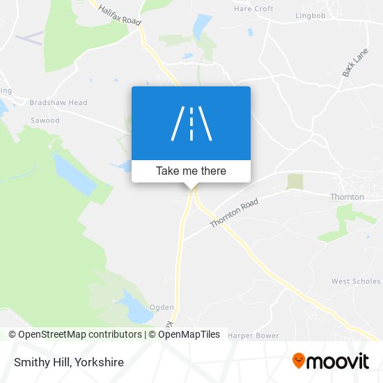 Smithy Hill map