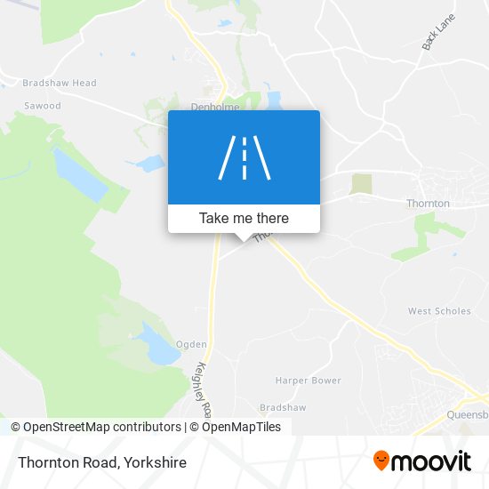 Thornton Road map