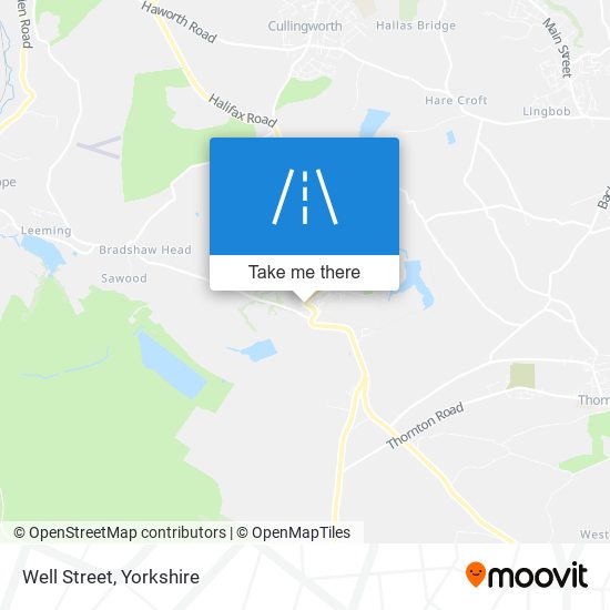 Well Street map