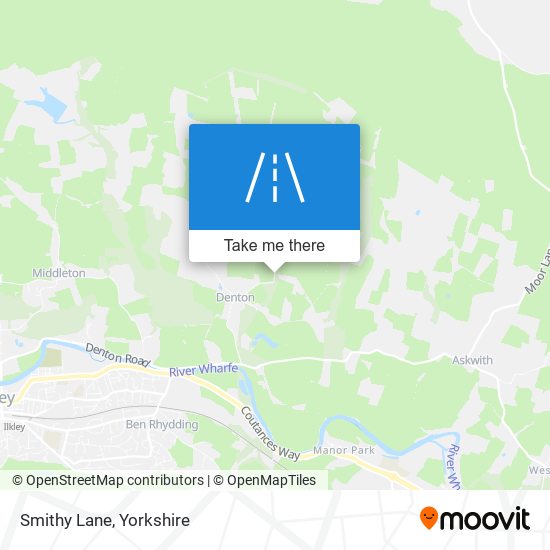 Smithy Lane map