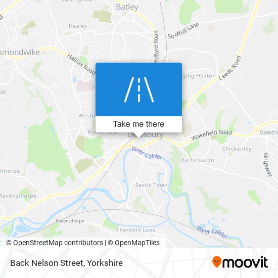 Back Nelson Street map