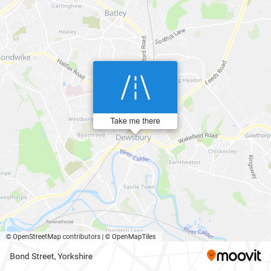 Bond Street map