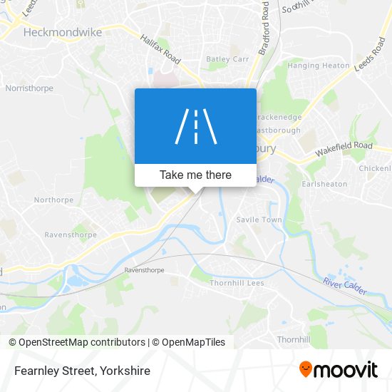 Fearnley Street map