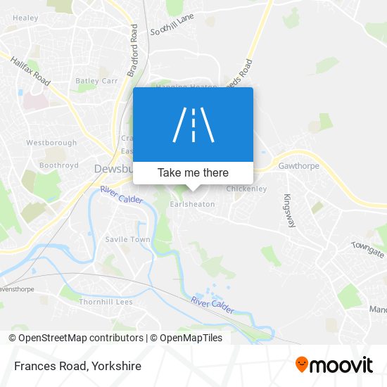 Frances Road map