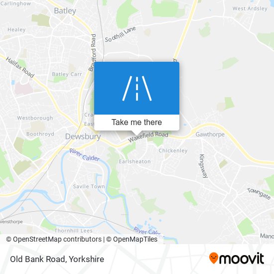Old Bank Road map