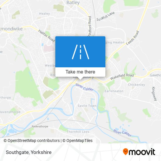 Southgate map
