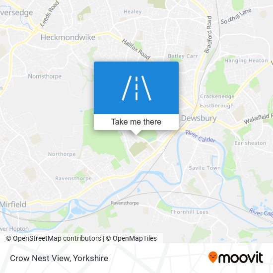 Crow Nest View map