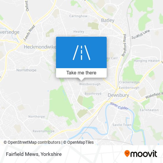 Fairfield Mews map