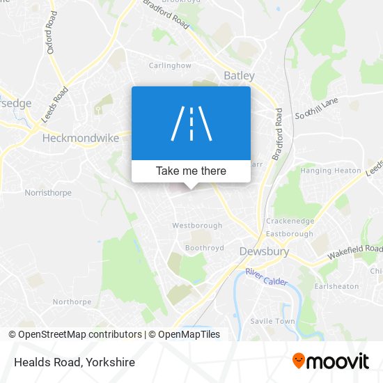Healds Road map