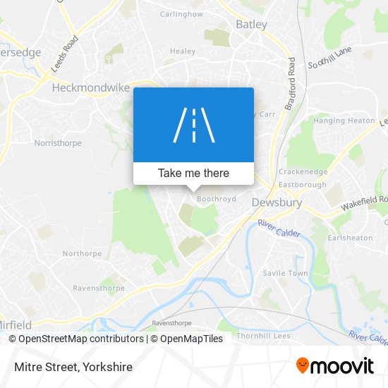Mitre Street map