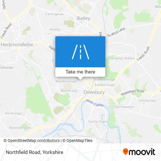 Northfield Road map