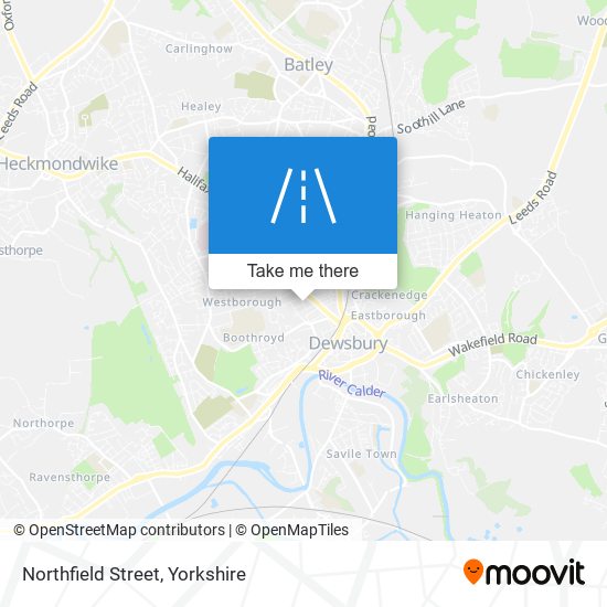 Northfield Street map