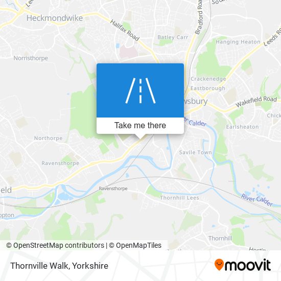 Thornville Walk map
