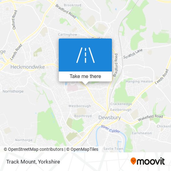 Track Mount map