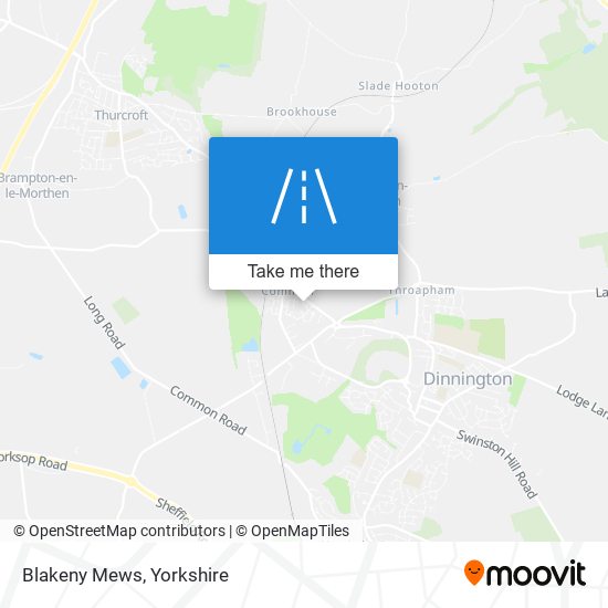 Blakeny Mews map
