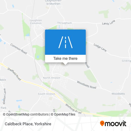 Caldbeck Place map