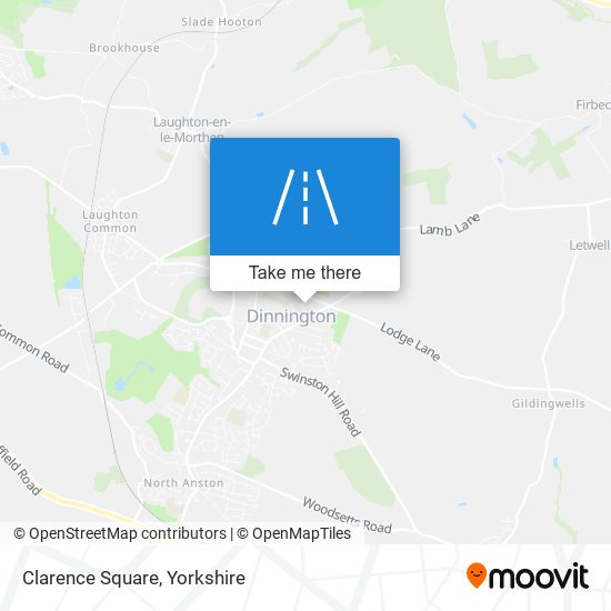 Clarence Square map