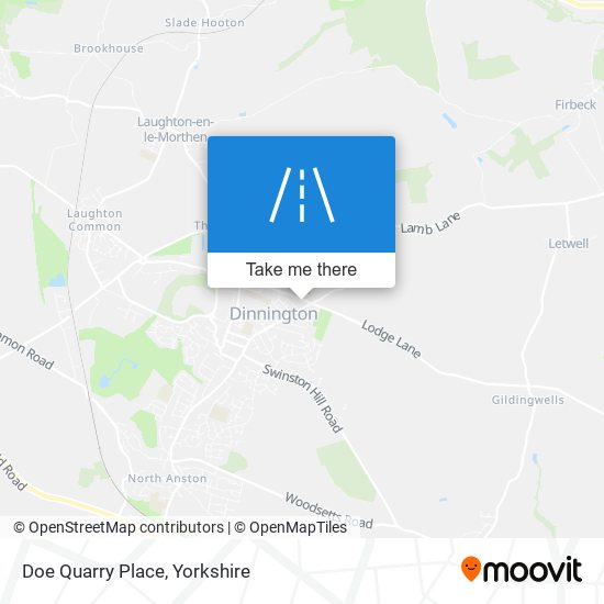 Doe Quarry Place map