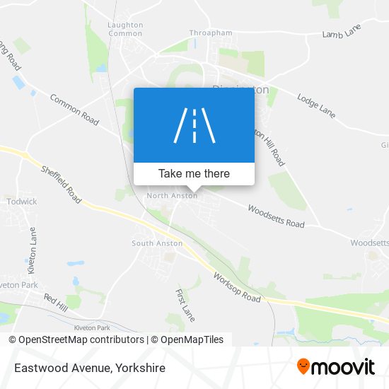Eastwood Avenue map